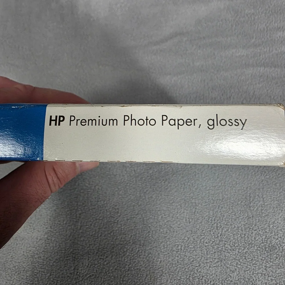 HP Photo Paper Unisex 4x6 Glossy‎ Q1989A Premium 60 Sheets
